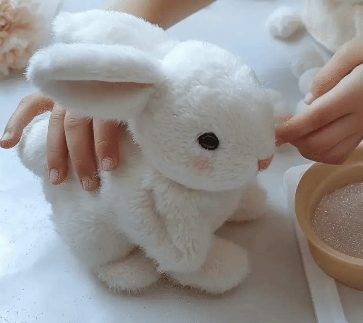 🎁 Beste Angebote 50% Rabatt 🥕🐇 Hase - Mein realistisches Kaninchenspielzeug