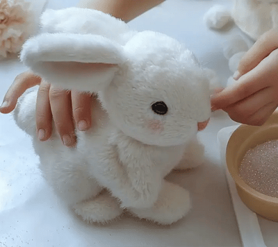 🎁 Beste Angebote 50% Rabatt 🥕🐇 Hase - Mein realistisches Kaninchenspielzeug