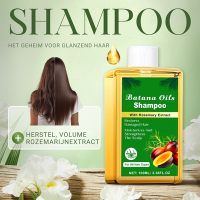 Batana Oil & Rozemarijn Shampoo | Herstel je haar van wortel tot punt