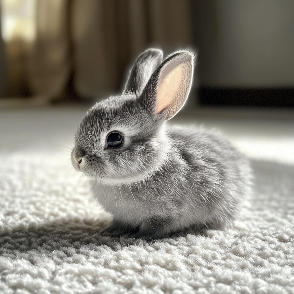 🎁 Beste Angebote 50% Rabatt 🥕🐇 Hase - Mein realistisches Kaninchenspielzeug