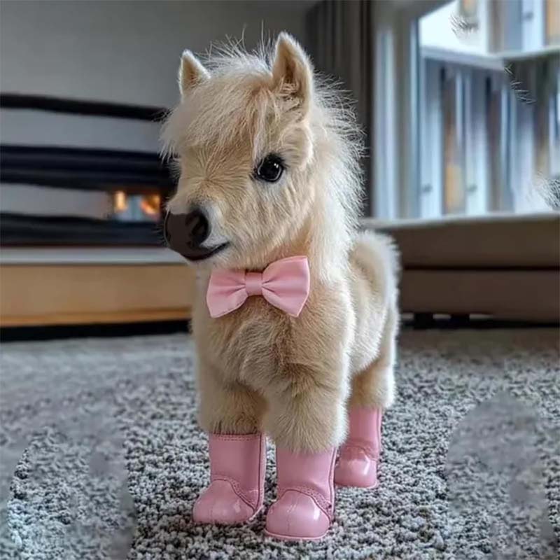Elektronische Pony Knuffel