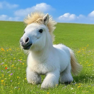 Elektronische Pony Knuffel