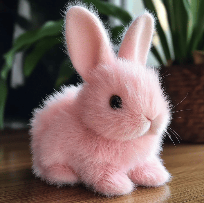🎁 Beste Angebote 50% Rabatt 🥕🐇 Hase - Mein realistisches Kaninchenspielzeug