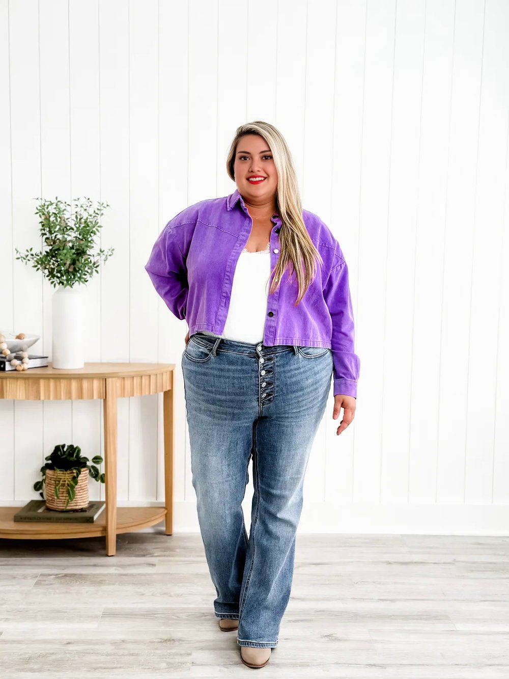 Bootcut Jeans met Knoopsluiting | Comfort & Stijl in één