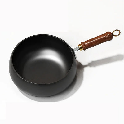 Dikke IJzeren pan | Authentiek koken zonder coating