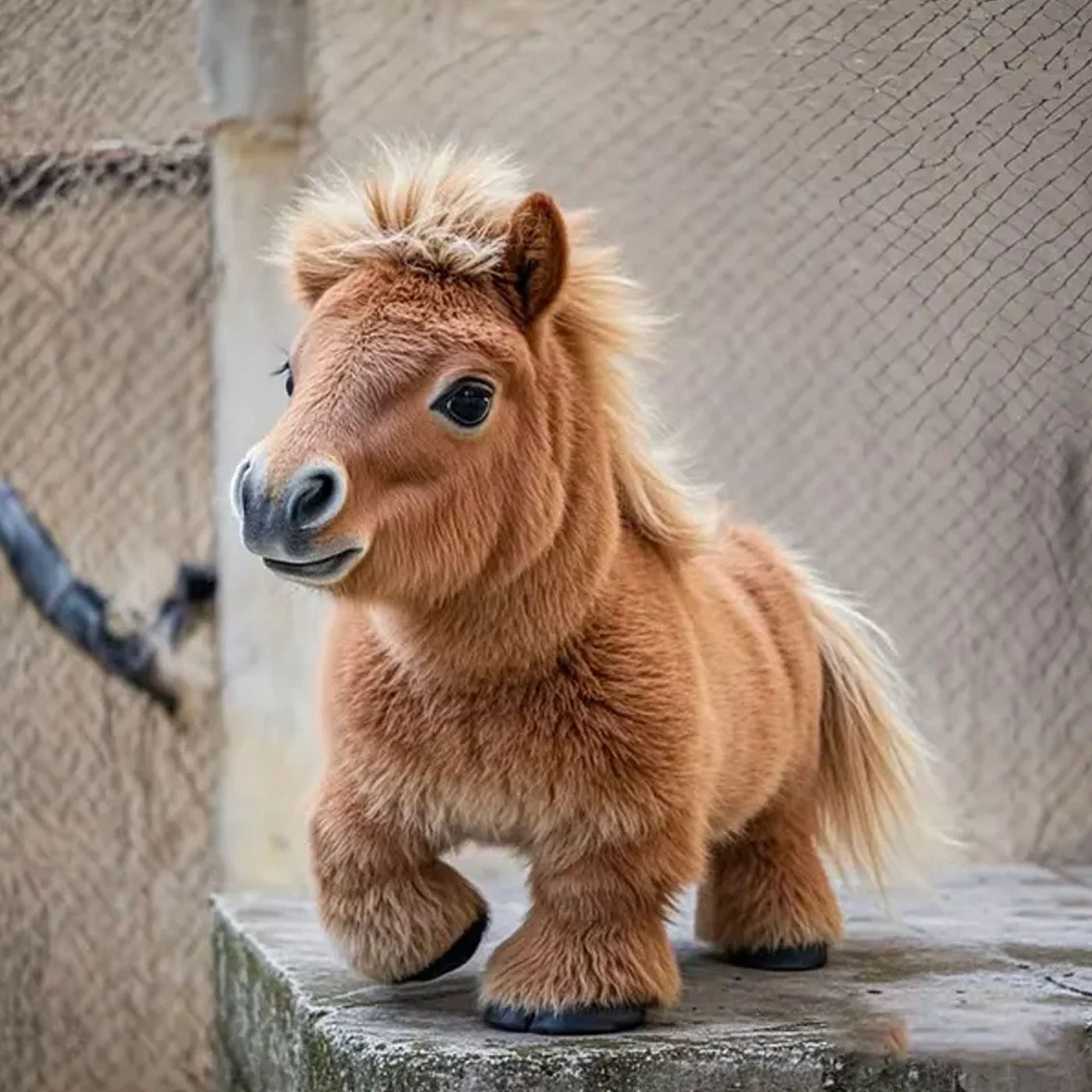 Elektronische Pony Knuffel