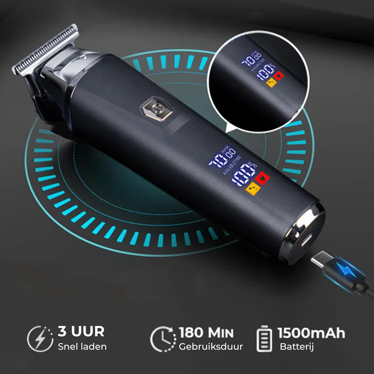 TrimX™ - Krachtige Tondeuse met LCD
