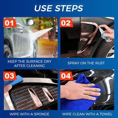 3-in-1 Roestverwijderaar Spray – Voor Schone & Beschermde Auto-oppervlakken | 1+1 Gratis