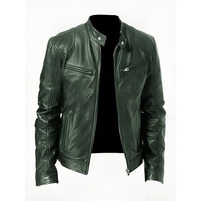 Ludo™ | Casual leren jas - tijdloze stijl, stoere elegantie