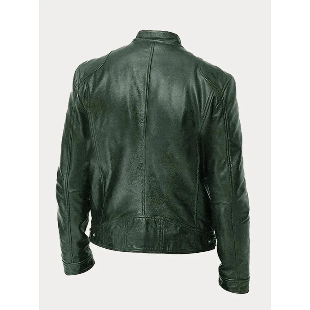 Ludo™ | Casual leren jas - tijdloze stijl, stoere elegantie