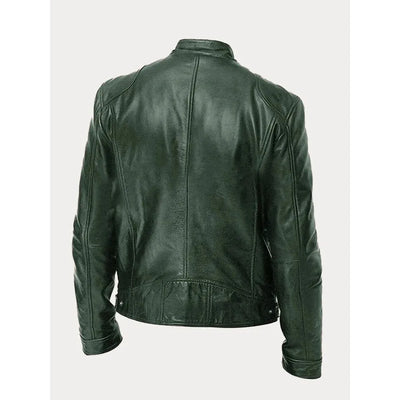 Ludo™ | Casual leren jas - tijdloze stijl, stoere elegantie