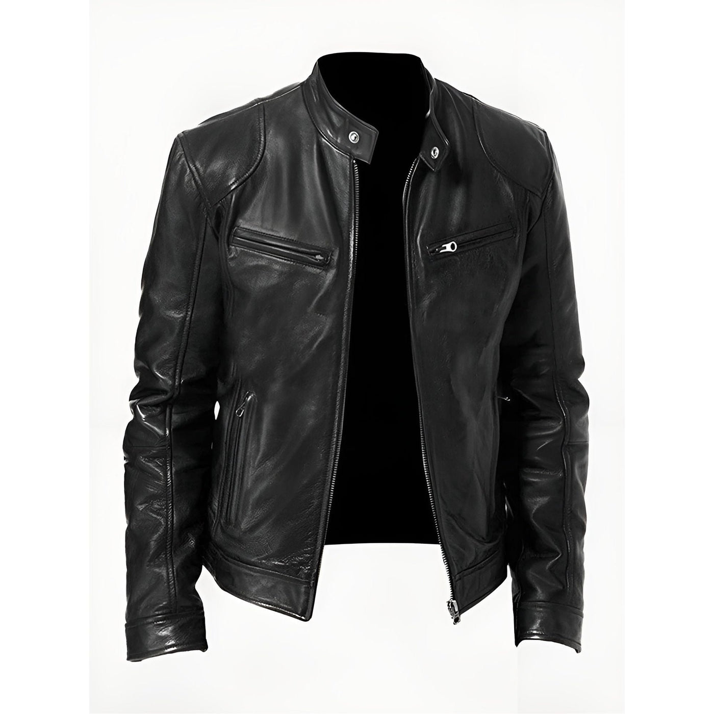Ludo™ | Casual leren jas - tijdloze stijl, stoere elegantie