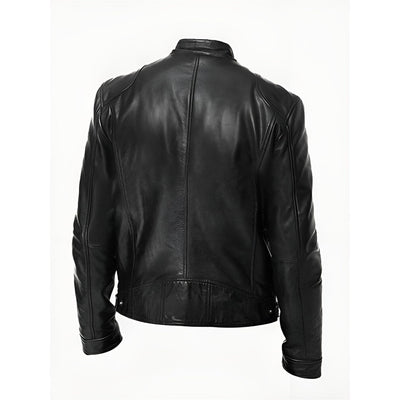 Ludo™ | Casual leren jas - tijdloze stijl, stoere elegantie