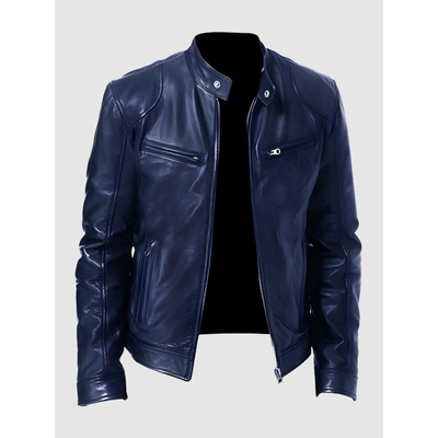 Ludo™ | Casual leren jas - tijdloze stijl, stoere elegantie
