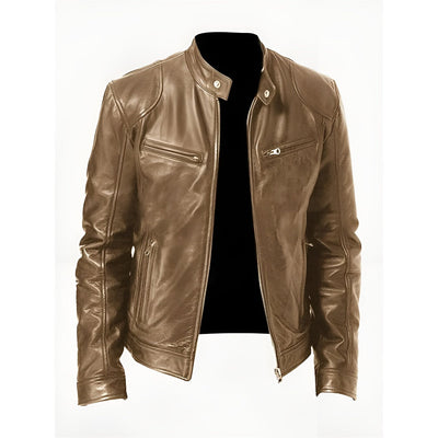 Ludo™ | Casual leren jas - tijdloze stijl, stoere elegantie