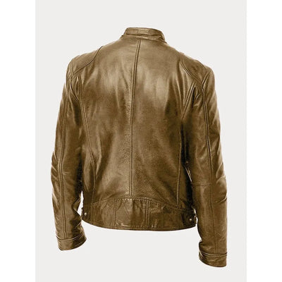 Ludo™ | Casual leren jas - tijdloze stijl, stoere elegantie