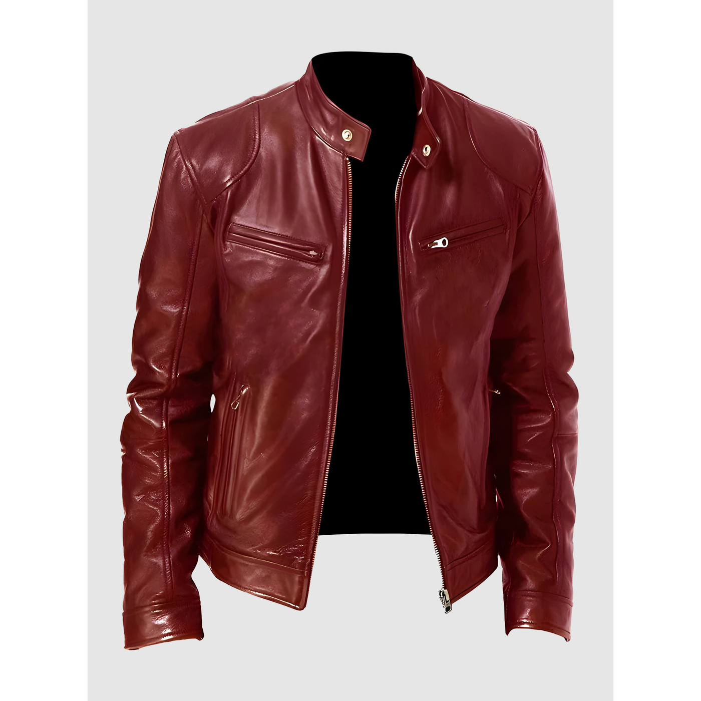 Ludo™ | Casual leren jas - tijdloze stijl, stoere elegantie