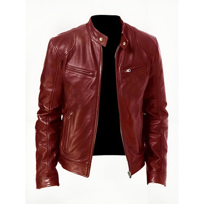 Ludo™ | Casual leren jas - tijdloze stijl, stoere elegantie