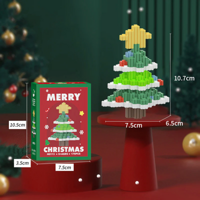 Kerst BuildBlocks Set – 12 Kerstfiguren