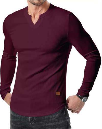 FlexFit V-Hals-trainingsshirt– 1+1 GRATIS