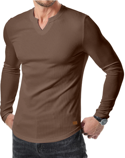 FlexFit V-Hals-trainingsshirt– 1+1 GRATIS