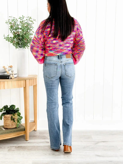 Bootcut Jeans met Knoopsluiting | Comfort & Stijl in één