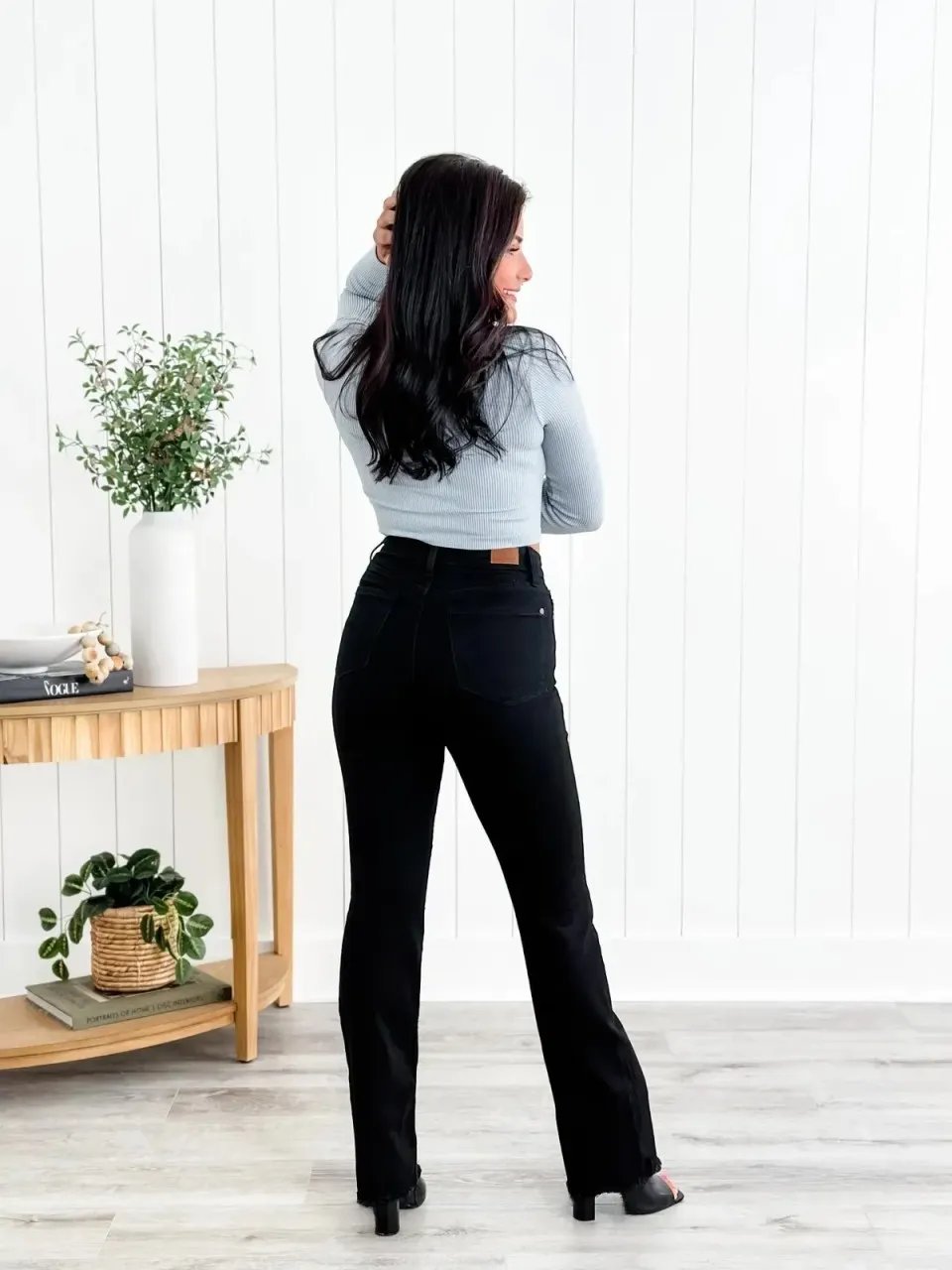 Bootcut Jeans met Knoopsluiting | Comfort & Stijl in één
