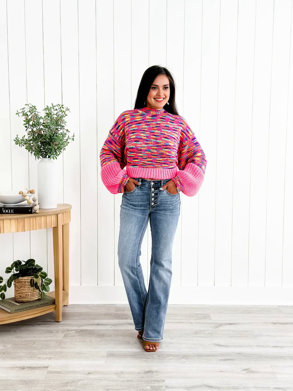 Bootcut Jeans met Knoopsluiting | Comfort & Stijl in één
