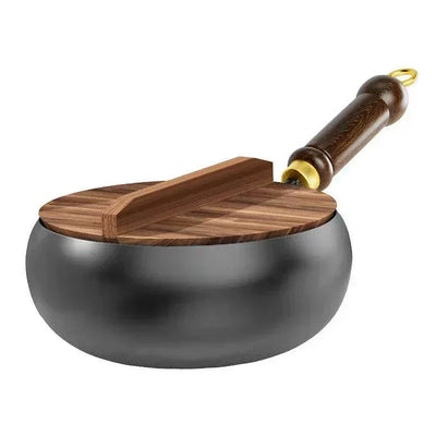 Dikke IJzeren pan | Authentiek koken zonder coating
