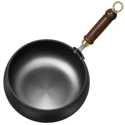 Dikke IJzeren pan | Authentiek koken zonder coating