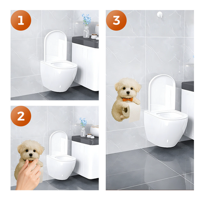 Hond Toiletrolhouder | Schattige blikvanger voor je badkamer