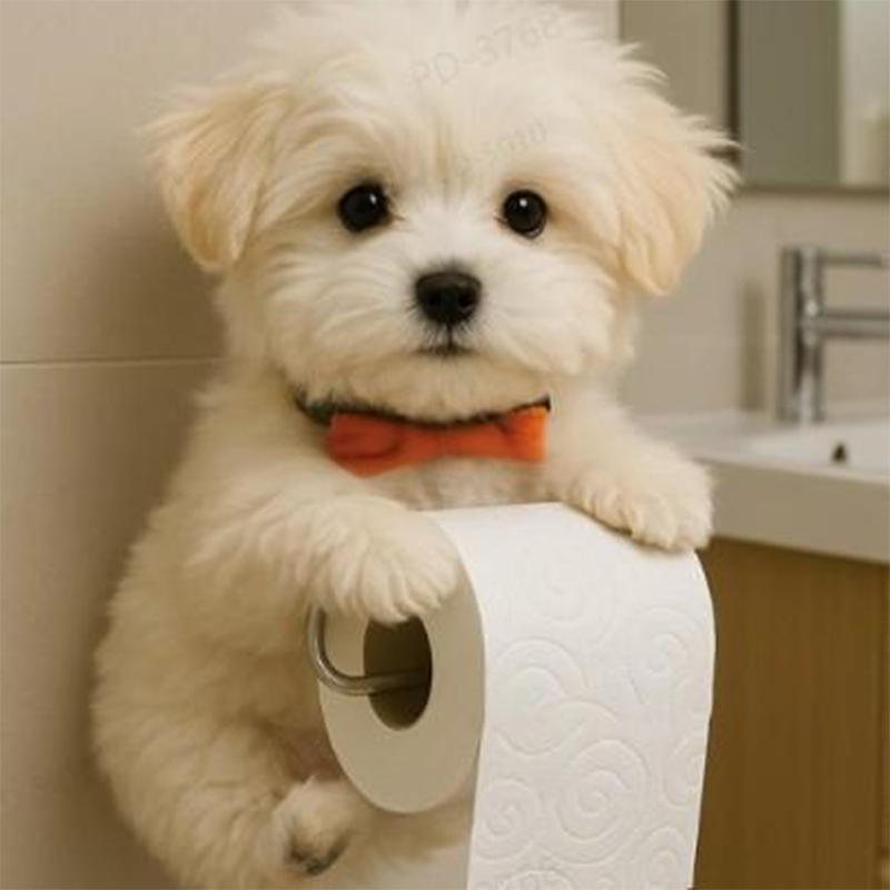 Hond Toiletrolhouder | Schattige blikvanger voor je badkamer