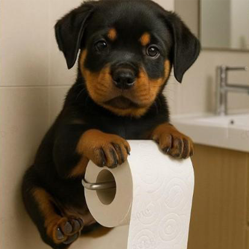Hond Toiletrolhouder | Schattige blikvanger voor je badkamer