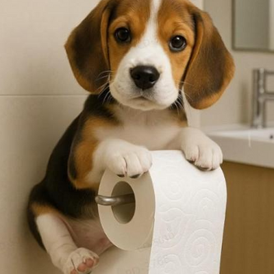 Hond Toiletrolhouder | Schattige blikvanger voor je badkamer