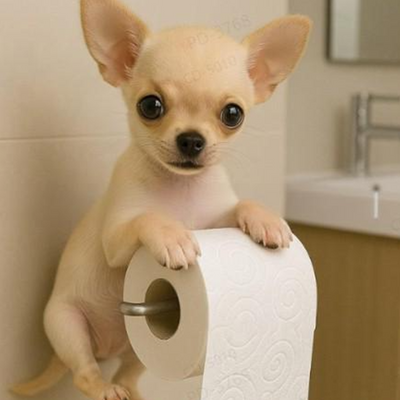 Hond Toiletrolhouder | Schattige blikvanger voor je badkamer