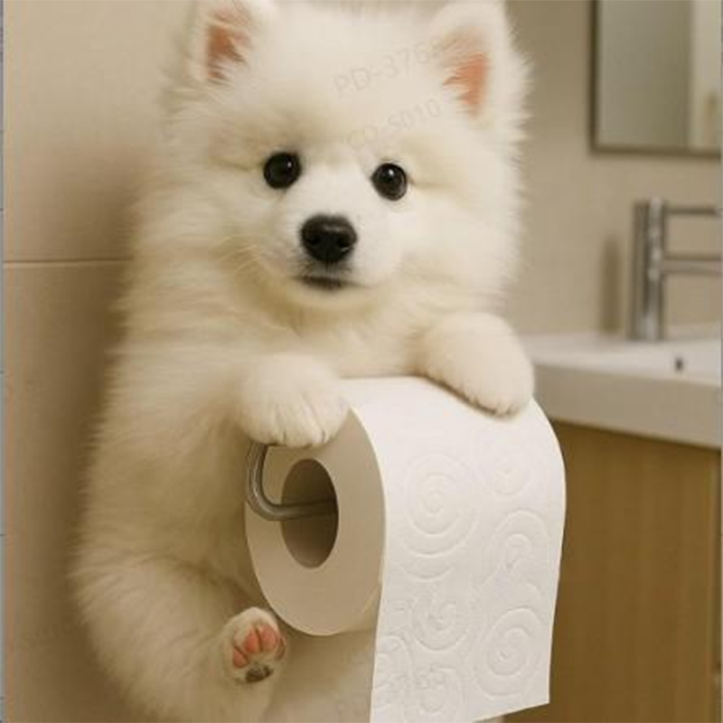 Hond Toiletrolhouder | Schattige blikvanger voor je badkamer